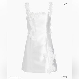 Elliatt- Stevie Flower Appliqué Minidress. Size 0